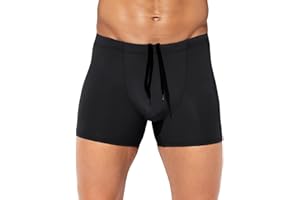 Casey Kevin Men's Tight Swim Trunks Sexy Square Leg Swim Briefs Mens Swimsuit Quick-Dry Athletic Bathing Suit Swimwear