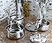 Stainless Steel Tiffin, 3-Tiered Metal India-Style Lunch Box / Bento / Cookie Container