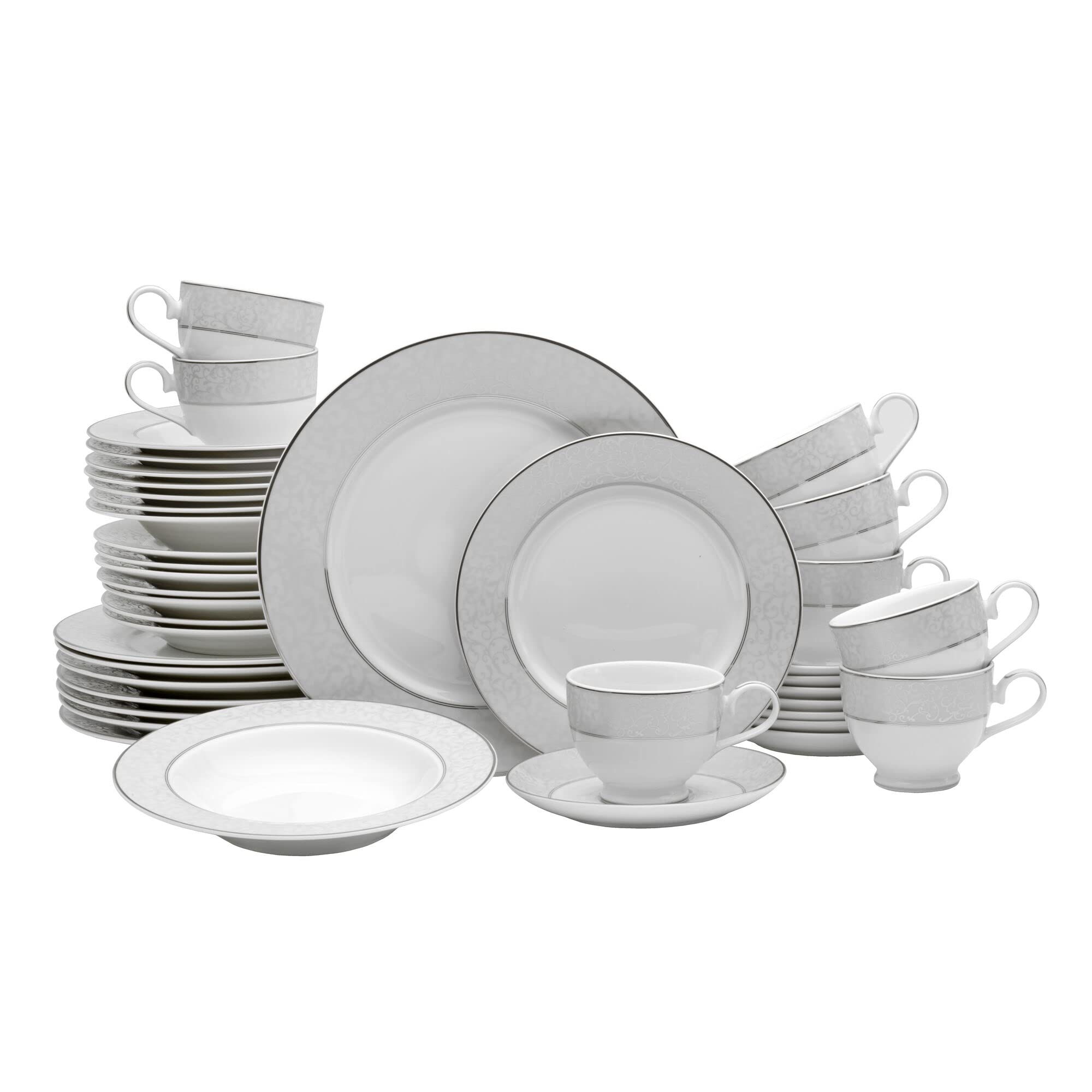 Mikasa Parchment 40-Piece Dinnerware Set, Service