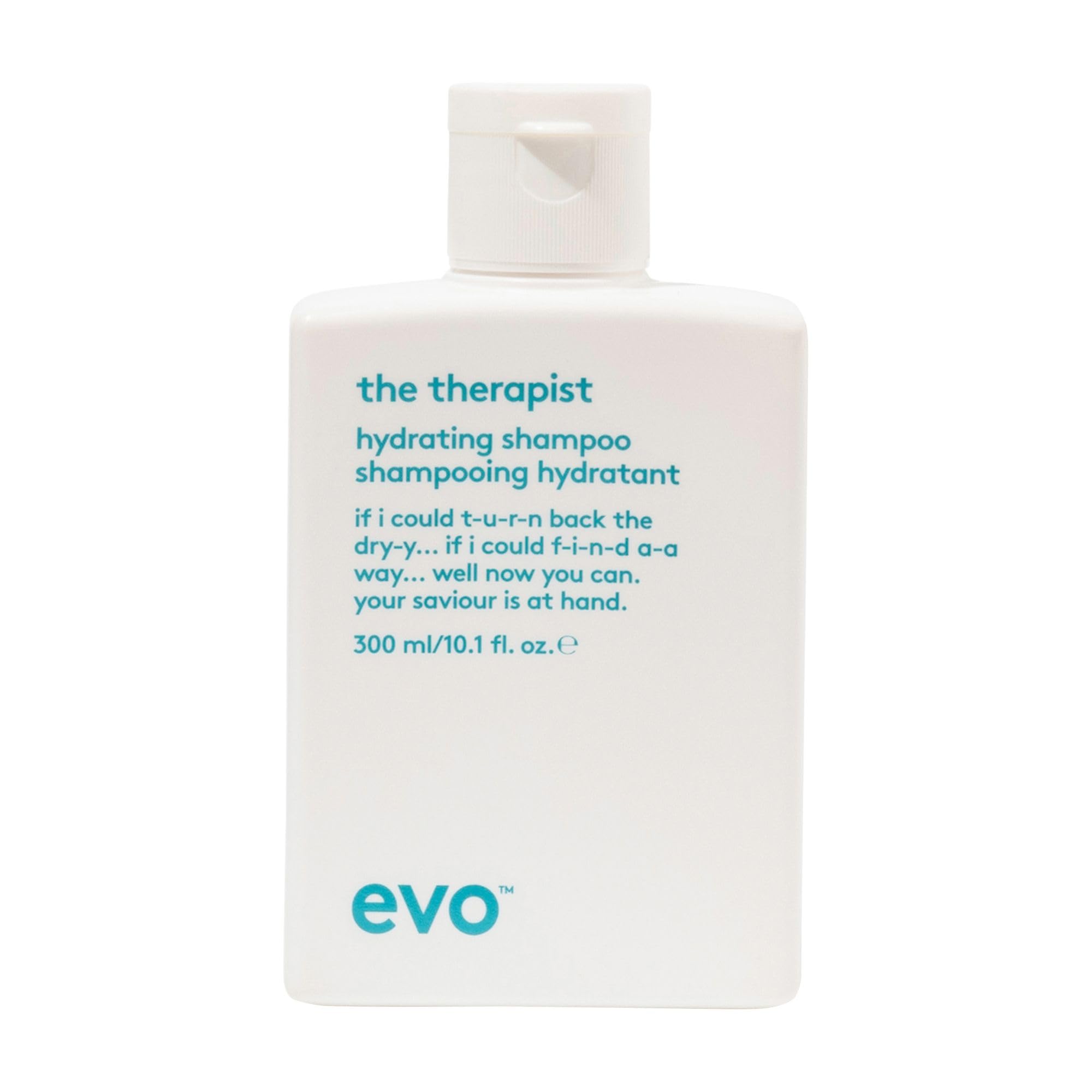 Photo 1 of EVO The Therapist Hydrating Shampoo - Hydrates, Strengthen and Softens Whilst Improving Shine - Protects Colour Treated Hair, Helps to Detangle - 300ml / 10.1fl.oz