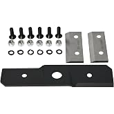 Shredder Chipper Blade Kit 781-0490 742-0571 for Craftsman Troy-Bilt MTD | Compatible with 981-0490 781-0490 942-0571 742-0571 742-0544 Chipper Shredder Blade 942-0544A 742-0544A 942-0544B 742-0544B