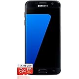 Samsung Galaxy S7 Smartphone BUNDLE (5,1 Zoll (12,9 cm) Touch-Display, 32GB interner Speicher, Android) - Black + Samsung EVO Plus 64GB Speicherkarte [Exklusiv bei Amazon] - Deutsche Version