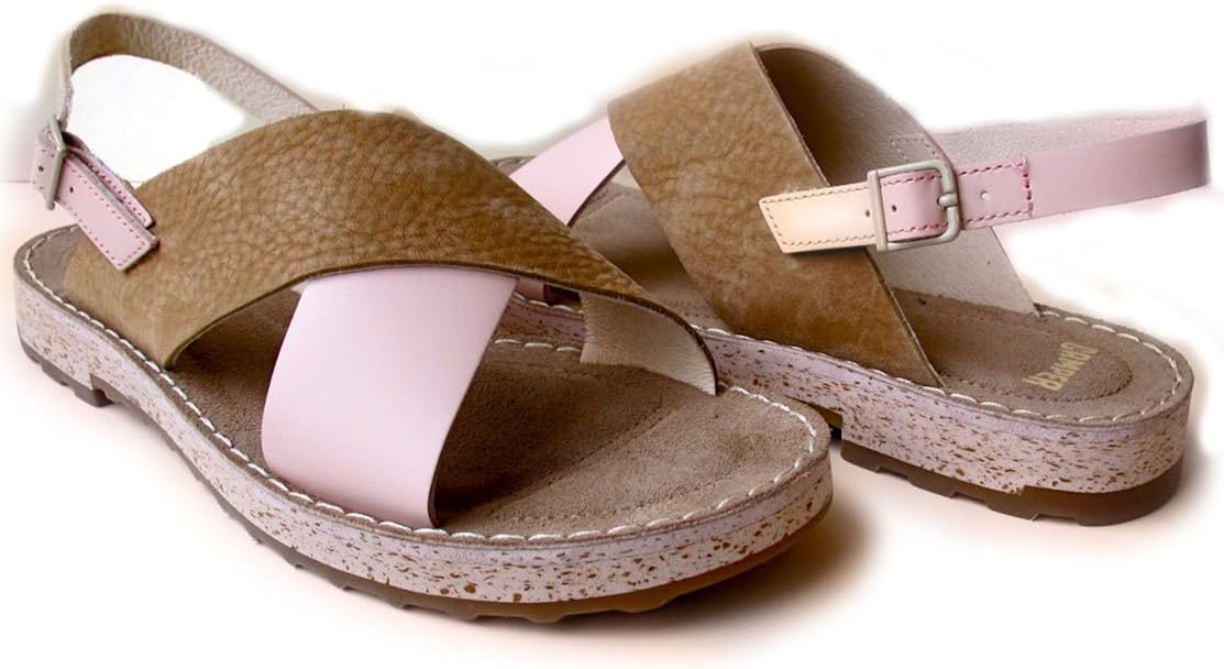 camper pimpom sandal