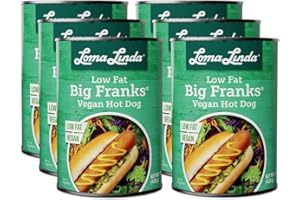 Loma Linda - Plant-Based Meats (Big Franks®, Low Fat (15 oz.), 6 Pack)