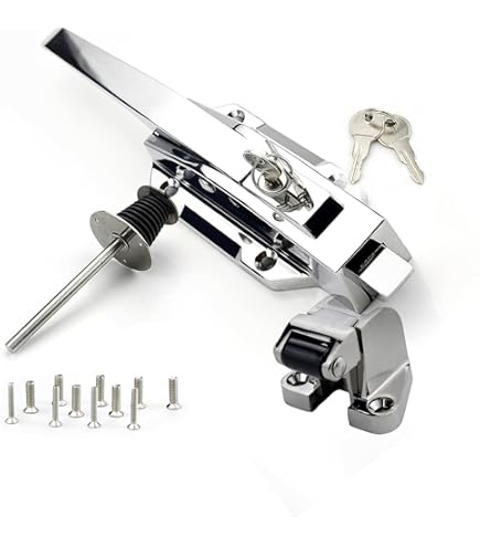 SIWRDTG Kit De Loquet Complet Pour Ferme-porte De Glacière Walk-in