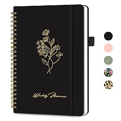 Undated Weekly Planner, Weekly To Do List Notebook