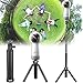 EEEKit 4 in 1 Bluetooth Romote Mounting Kit for Samsung Gear 360 Camera 2017/2016, Bluetooth Remote Shutter, Mini Tripod Stand, Extend Selfie Stick Monopod, Adhesive Quick Release Flat/Curved Mount