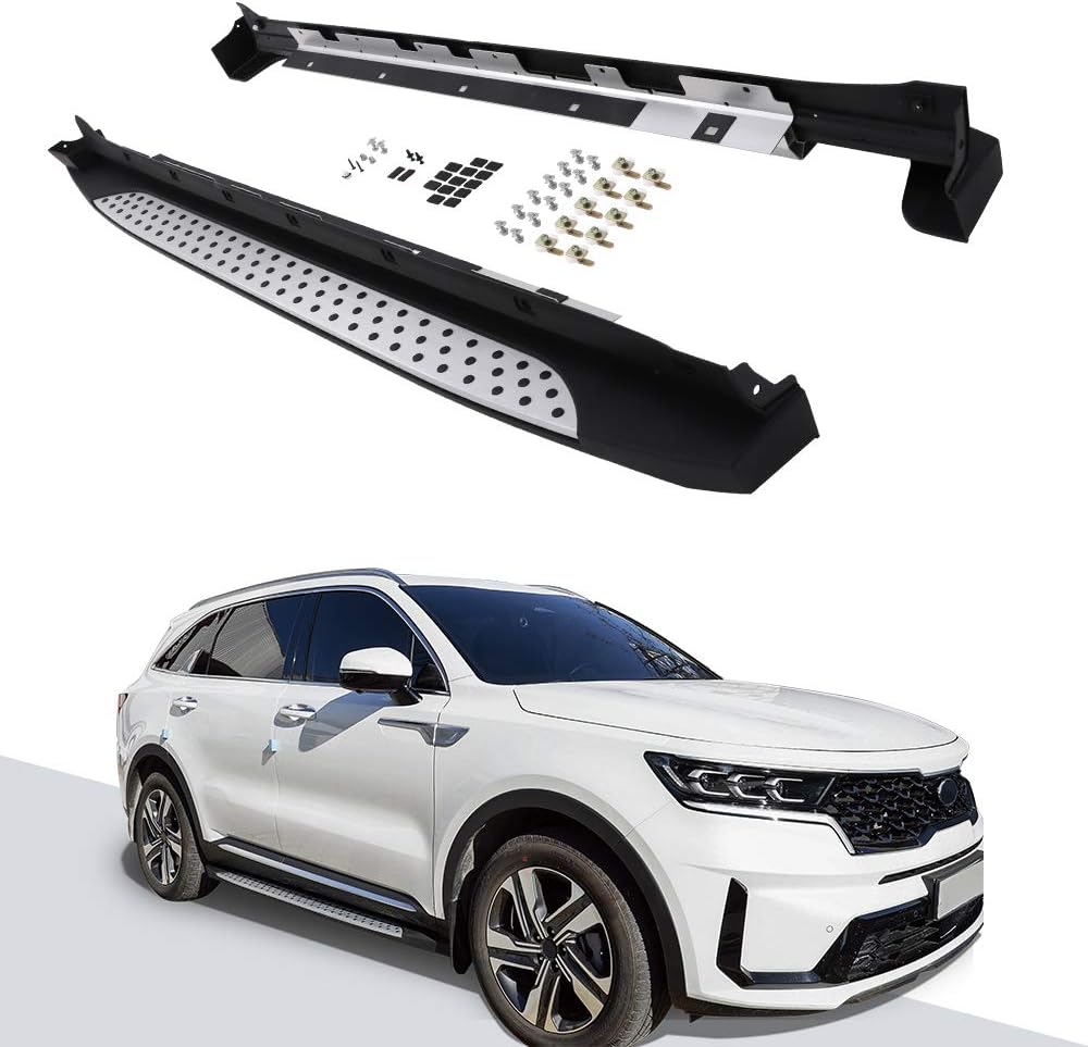 Snailfly Fit For 21 Kia Sorento Running Boards Side Step Board Automotive Amazon Com