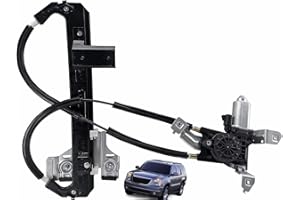 SHOWSEN 748-229 Rear Right Passenger Side Window Regulator W/Motor Fit 2002-2006 Cadillac Escalade 2000-2006 GMC Yukon 2000-2006 Chevy Tahoe Replacement 15135973
