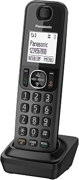 Panasonic KX-TGF320 Corded and Cordless Phone Kit with Answerphone Black view 7