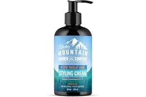 Kids Hair Styling Cream - Made in Canada - Style & Tame Hair in Seconds - Citrus Scent With No Artificial Fragrance - Quick S