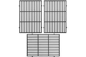 SafBbcue 66096 Genesis II E-610 Grate Parts Replacement Parts for Weber Genesis II 600 Series Genesis II E 610 S-610 Genesis II LX E-640 S-640 63010001 Grid-Cast Iron