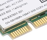Dpofirs MCAC7265 PCIe WiFi Card 1200Mbps Dual Band 2.4G 5G BT 4.2 Half Mini PCIe view 7