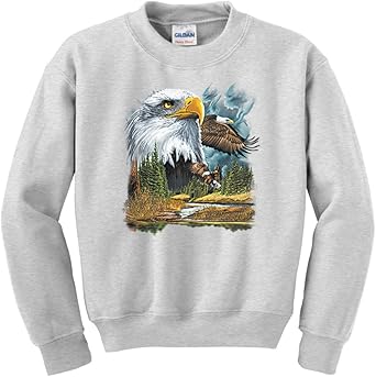 crew neck eagles sweatshirt