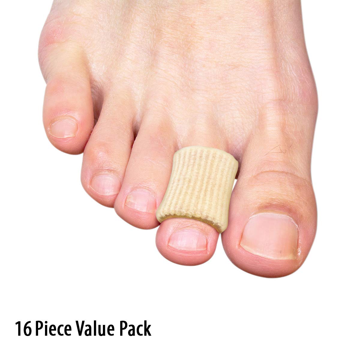 Corn Pads Toe Sleeves – Toe Pads to Protect & Cushion Sore Toe Corns, Blisters & Toe Calluses. Cover, Pad & Guard Your Corns, Blister or Callus for Fast Pain Relief : Beauty