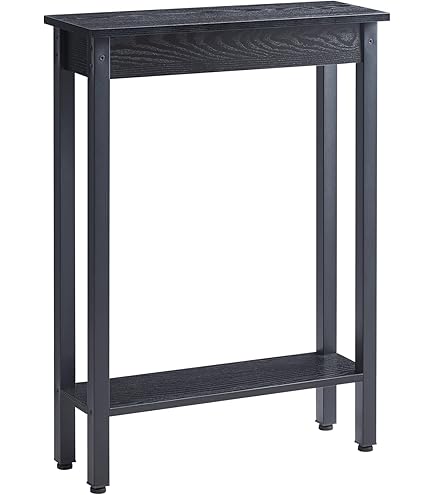 Amazon.com: Besiost Small Farmhouse Wood Entryway Table Narrow