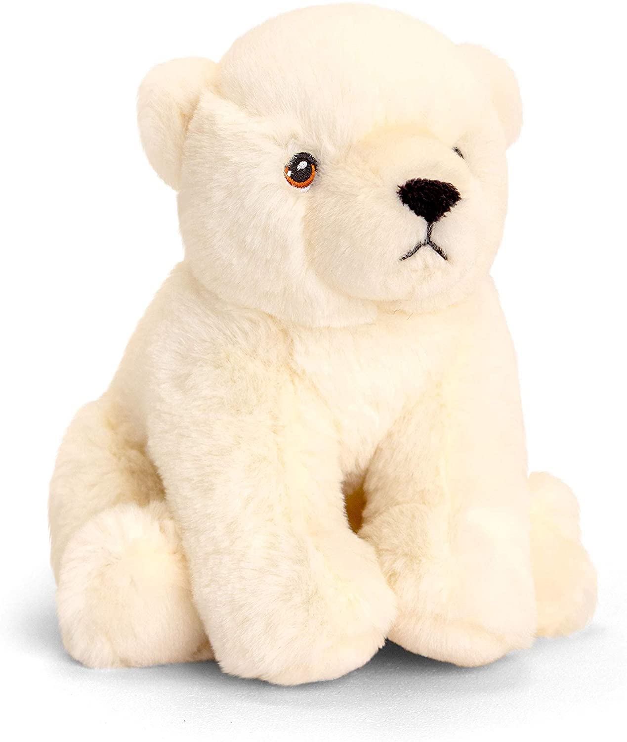 Deluxe Paws Plush Cuddly Soft Eco Toys 100% Recycled (Polar Bear)