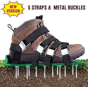 Aunus Rasenbelüfter Rasenlüfter Vertikutierer Rasen Vertikutierer Rasen