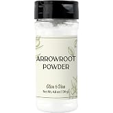 Olive &amp; Vine, Arrowroot Powder, 4.8 Oz | For cooking, baking, and thickening sauces