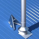 Kuma Snow Destroyer for Chimneys. USA Made. Universal Fit. Lifetime Protection for 6-8" Wood Stove Chimneys