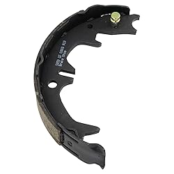 TRQ Rear E-Brake Parking Brake Shoe Kit Set for