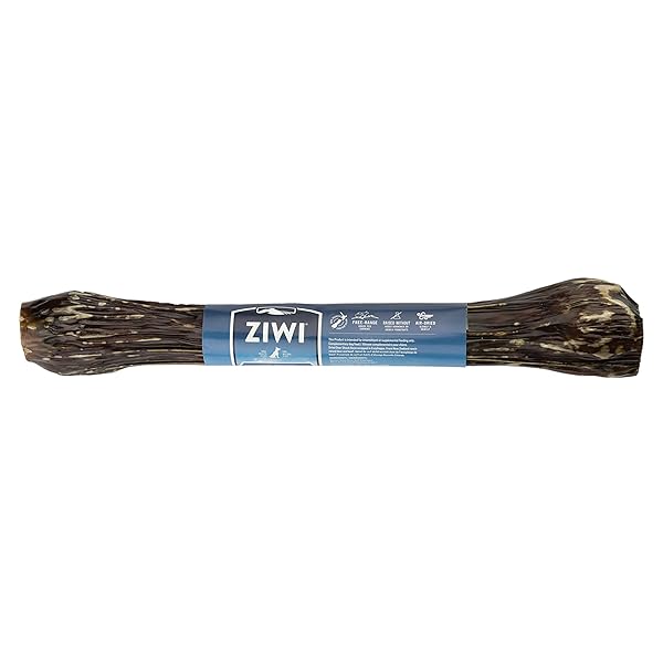 ZIWI VENISON DEER FULL SHANK – 2-IN-1 DOG BONE CHEW TREAT WRAPPED IN BEEF ESOPHAGUS – ALL NATURAL, AIR-DRIED
