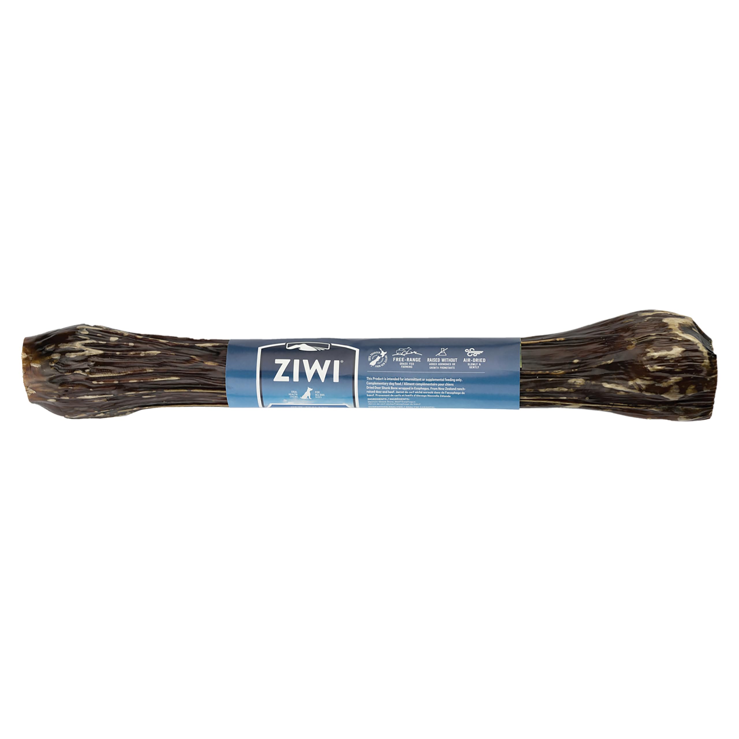 Ziwi Peak Oral Healthcare 100% Natural Air Dried Venison Full Shank Dog Chew