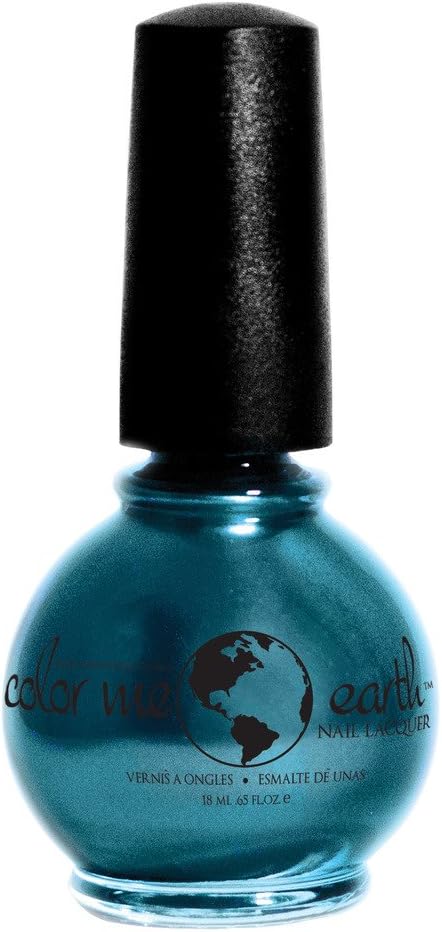 Color Me Earth Nail Polish-Pacific Abyss-Blue, 0.65 fl.oz