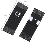 YINETTECH 500PCS Clothes Size Labels S M L XL XXL Embroidered Tags view 4