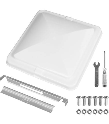 Jack Boss 2 Pack Set Roof Vent Cover, 14 Inch Jamaica