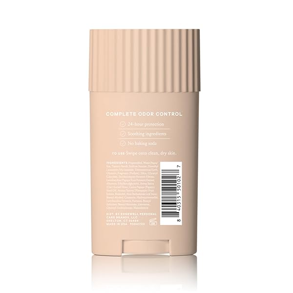BILLIE ALL DAY DEODORANT, 24-HOUR ODOR PROTECTION, ALUMINUM-FREE, COCO VILLA, 2.6OZ