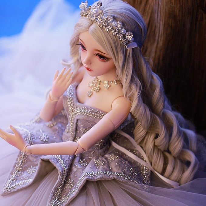 Beautiful Girl 1/3 BJD Doll Princess 24inch 60cm 18 Ball Jointed SD