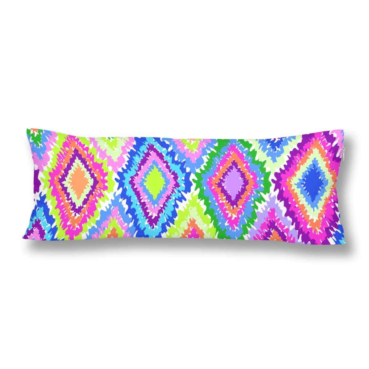 50cm X 150cm Neon Geometric Print Soft Cotton Machine Washable