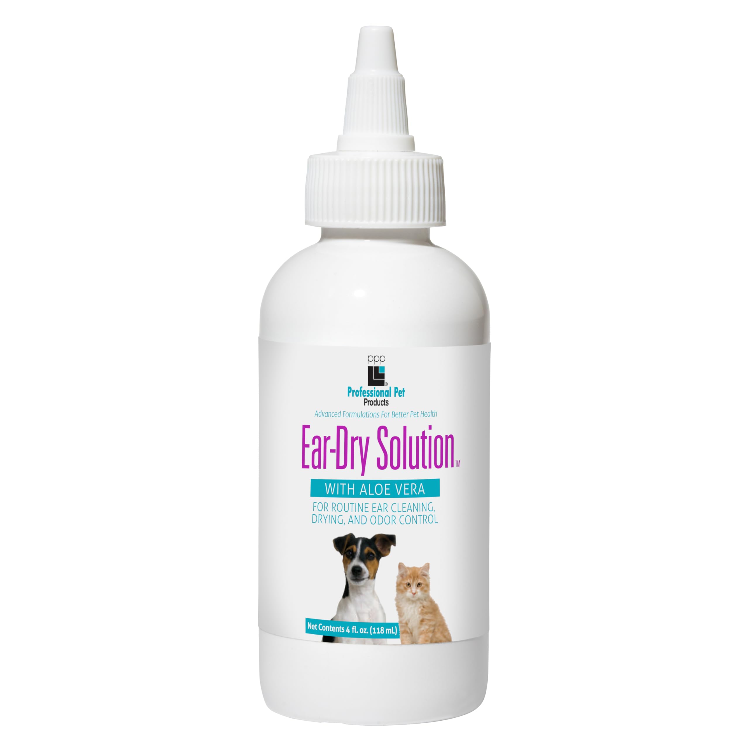Professional Pet Products Ear-Dry Solution, 118 ml