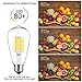 GEZEE LED Edison Bulb, 10W(100 Watt Equivalent) Dimmable Filament Light Bulb, ST64 Daylight Color 6000K, E26 Medium Base (3 Pack), LED Vintage Style Filament Light Bulbs(Indoor or Outdoor)