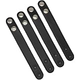 Safariland Hidden Snap Belt Keeper (4-Pack) - Fits 2.25" Duty Belts, SafariLaminate Construction, Black