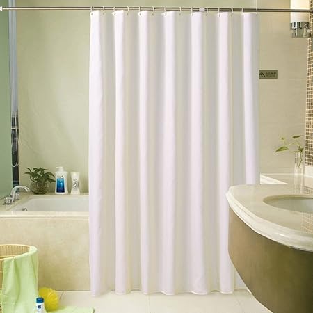 Shower Curtains Opaque Bath Cut Off Thicken Waterproof Mould Proof