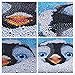 ZSNUOK 5D DIY Diamond Painting Kits for Adults or Kids, Full Crystal Resin Round and Special Shaped Drill Embroidery Arts Craft Mosaic Making Supplies for Home Wall Decor Cute Penguin 10x10 inches