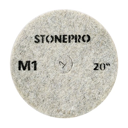 Stone Pro 20" Diamond Impregnated Pads M1800 Grit Floor Polishing