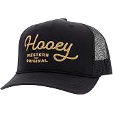 HOOEY OG Adjustable Snapback Hat - Trucker Hat for Men &amp; Women with Mesh Back, 5 Panel Baseball Cap w/Rope Detail, OSFA