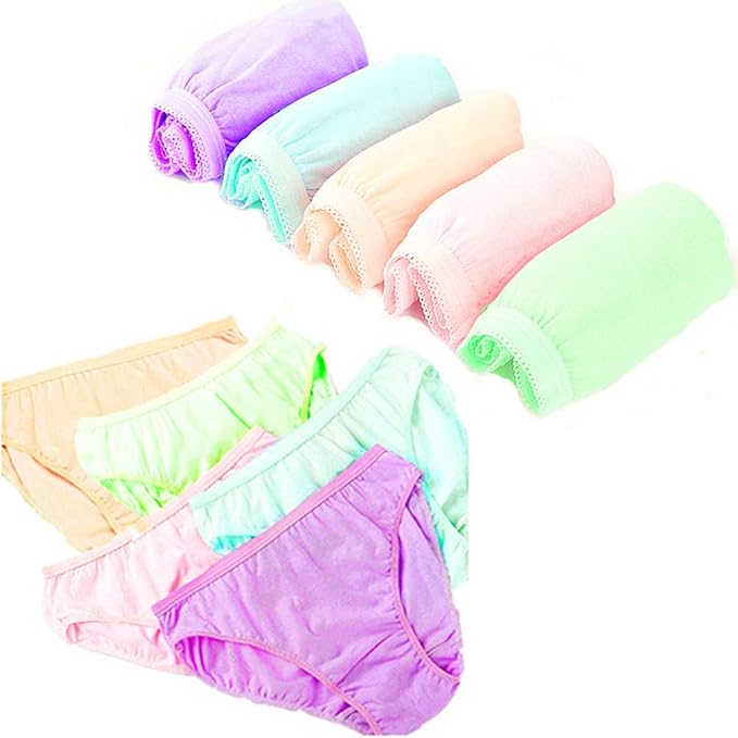 10 x EinwegUnterhosen für Damen, 100 reine Baumwolle, für Reisen