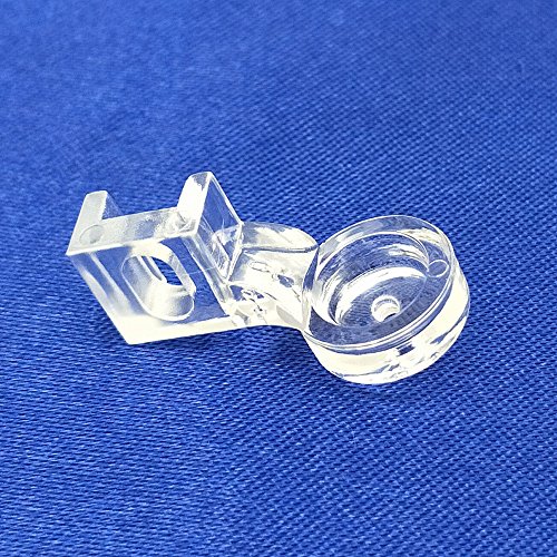 YEQIN Quilting Clarity Low Shank Couching Presser Ruler Foot 1.5mm Clear Plastic Fits Domestic Sewing Machina