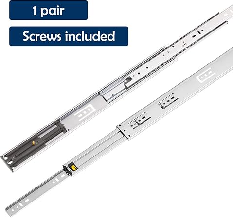 Repon 35d65 Dry Damper Soft Close Drawer Slide Full Extension