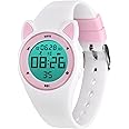 Kids Watches for Girls Boys Digital Sport Watch with Step Counter Pedometer Vibration Alarm Clock, No App Waterproof Fitness Tracker Kids Watch Boys Girls Teens Students Ages 5-16