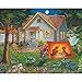 Bits and Pieces – Large 300 Piece Jigsaw Puzzle for Adults – Backyard Camping - Family Fun House Jigsaw Puzzle - by Artist Christine Carey, Completed Puzzle Size: 18