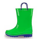 EUXTERPA Boys Girls Waterproof Rain Boots Kids