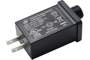 BEISHIDA BEINUOYI Replacement Yard Inflatable Adapter Power Class 2 Power Supply 12V-1250mA IP44 Low Voltage Transformer for Courtyard Lawn Blow up Inflatable Decoration…