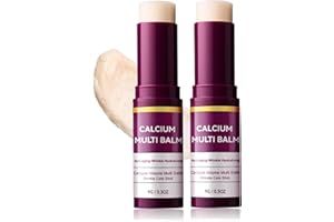 Calcium Multi Balm,Calcium Volume Multi Balm,Anti-Aging,Moisturing Wrinkle Core Stick,Suitable for Lip,Eyes, Neck, Face (2 Pa