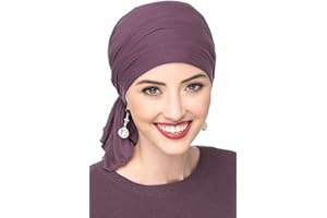 Headcovers Unlimited Slip-On Scarf - Cancer Headwear for Women (Wild Berry)