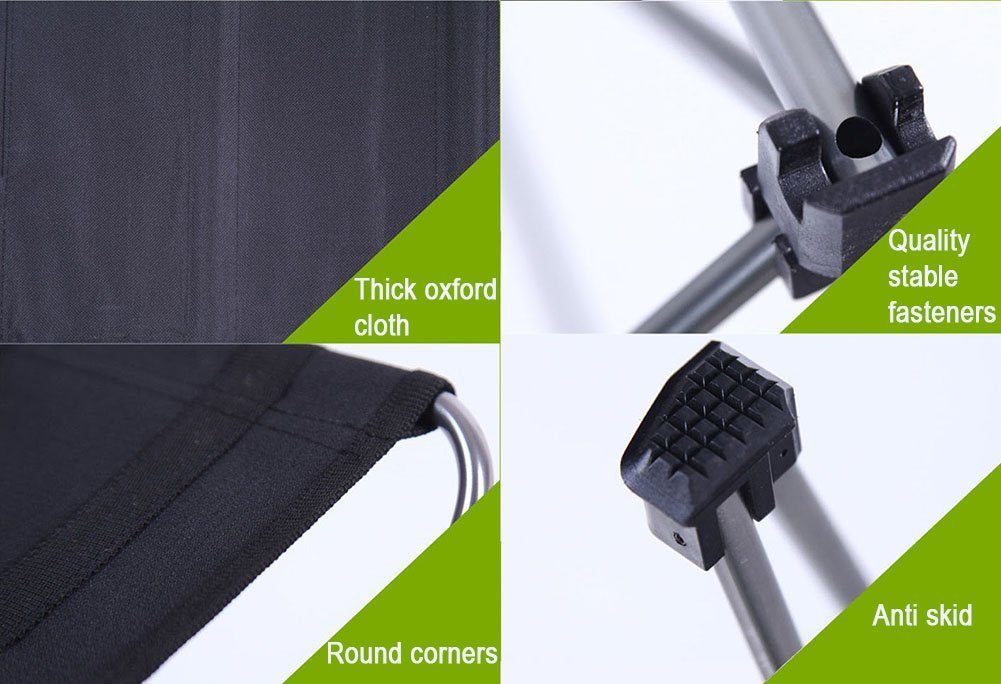 ONEGOL Portable Folding Picnic Table,LUOLAX Lightweight Aluminium Outdoor Desk for Travel, Fishing, BBQ, Beach Party with Mesh Pockets and Carry Bag (Sliver)